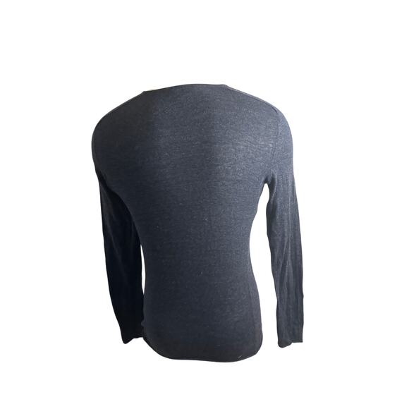 Men M Selected Homme Identity Denton Crew Neck Gray Pullover Sweater Top Cotton - Picture 5 of 8